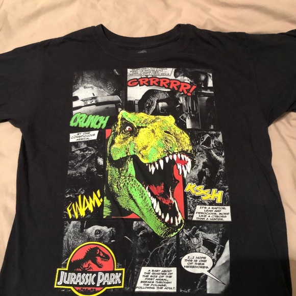 Little Boys Jurassic Park T- Rex Tee - Picture 3 of 4